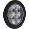 Buyers Products 4 Inch Round Recessed Strobe with Amber LEDs and Clear Lens SL42CA - alternate 2